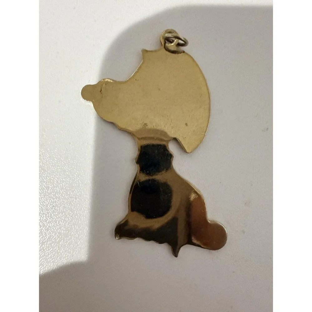 Peanuts‎ Snoopy Silver Pendant Happy Dog Personalized